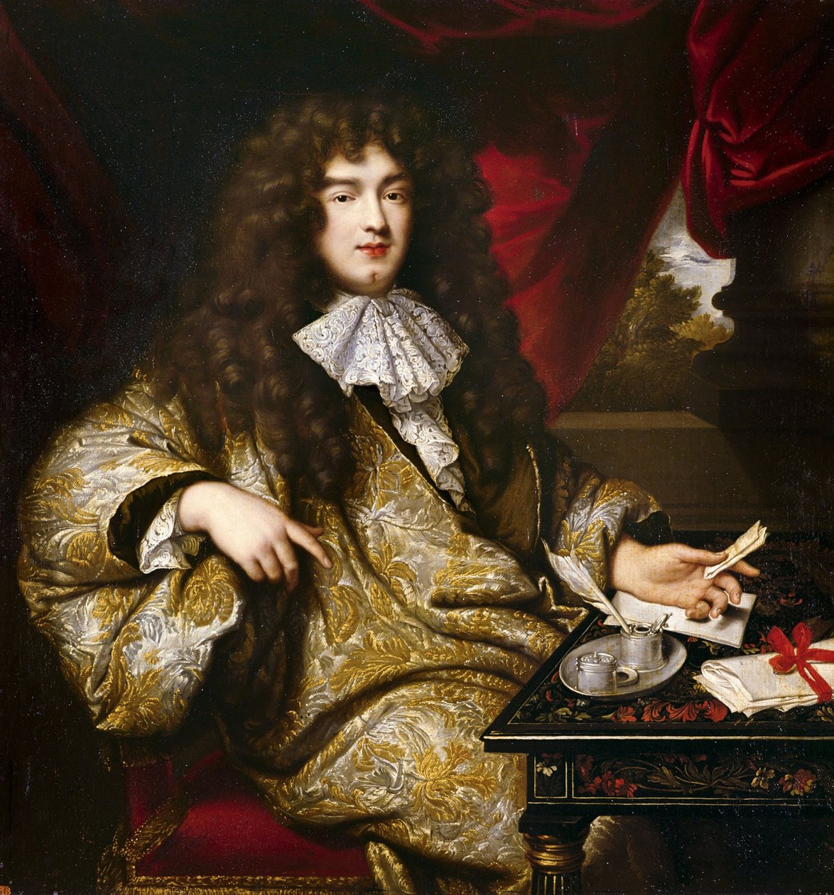 Jean-Baptiste Colbert, Markies de Seignelay door Jean Marc Nattier