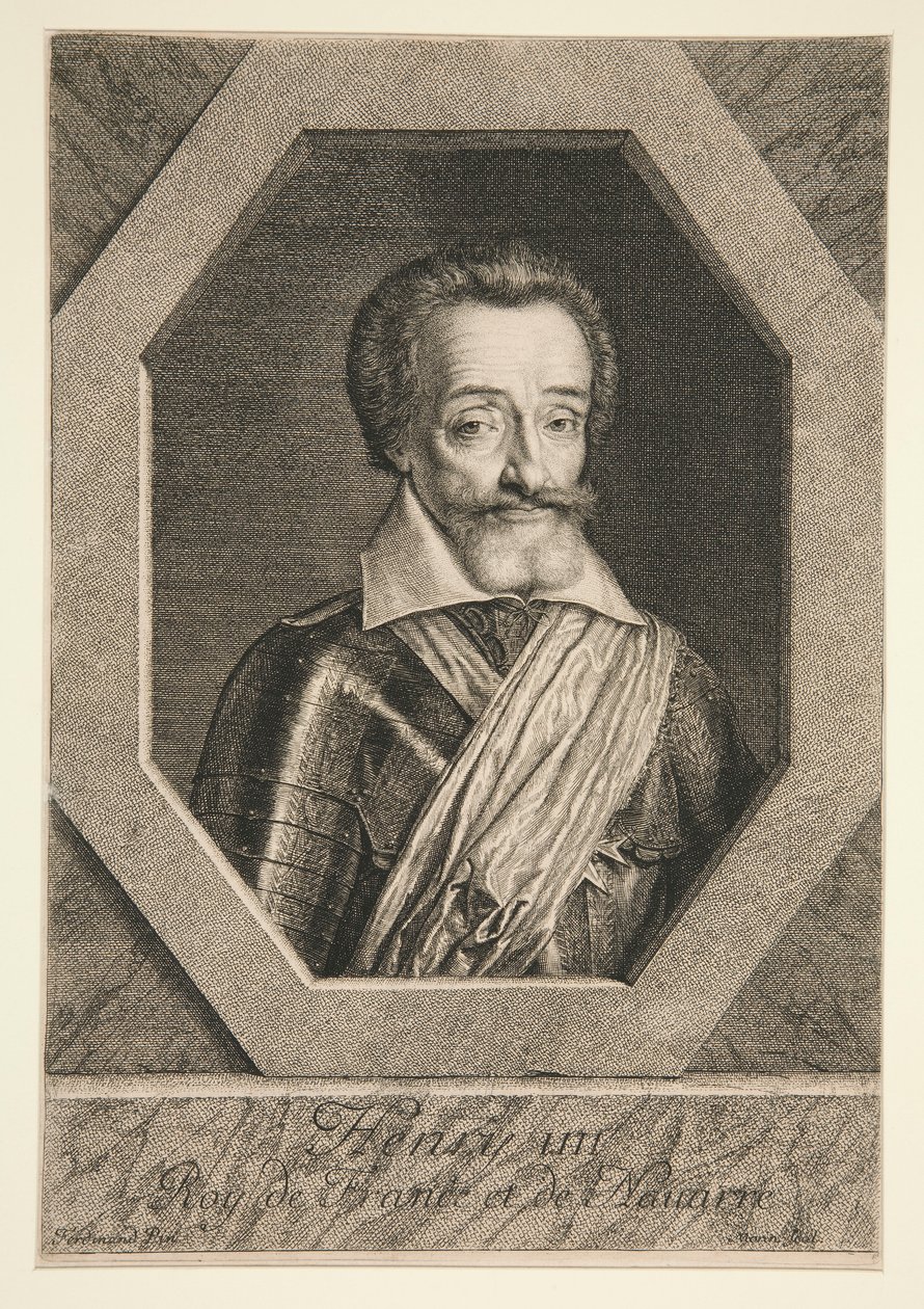 Hendrik IV, Koning van Frankrijk door Jean Morin