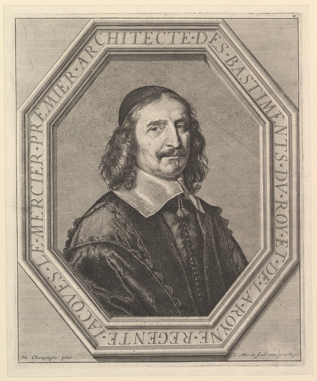 Jacques Le Mercier, architect van de koning door Jean Morin
