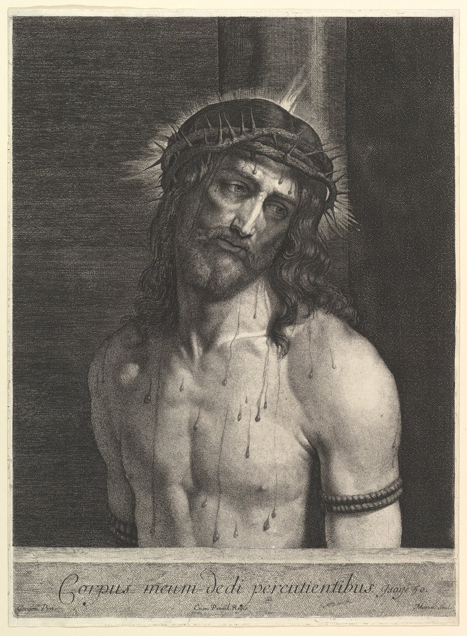 Le Christ à la colonne door Jean Morin