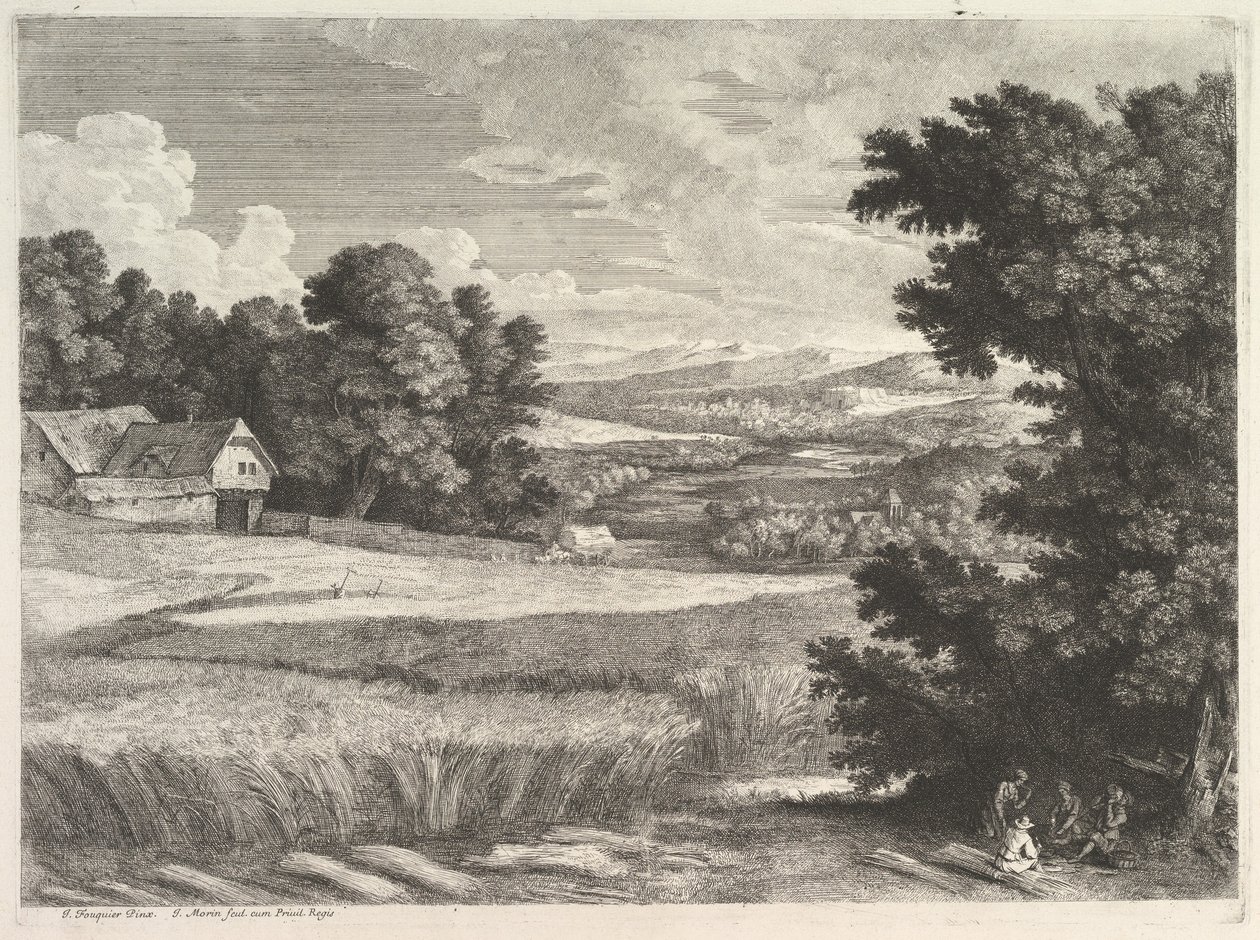 De maaiers door Jean Morin