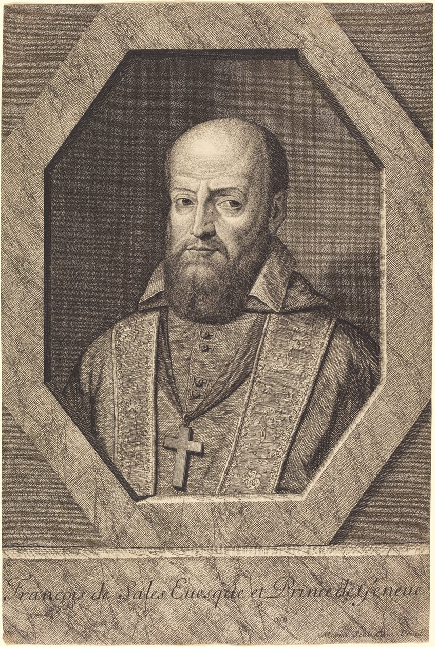 Saint Francois de Sales door Jean Morin