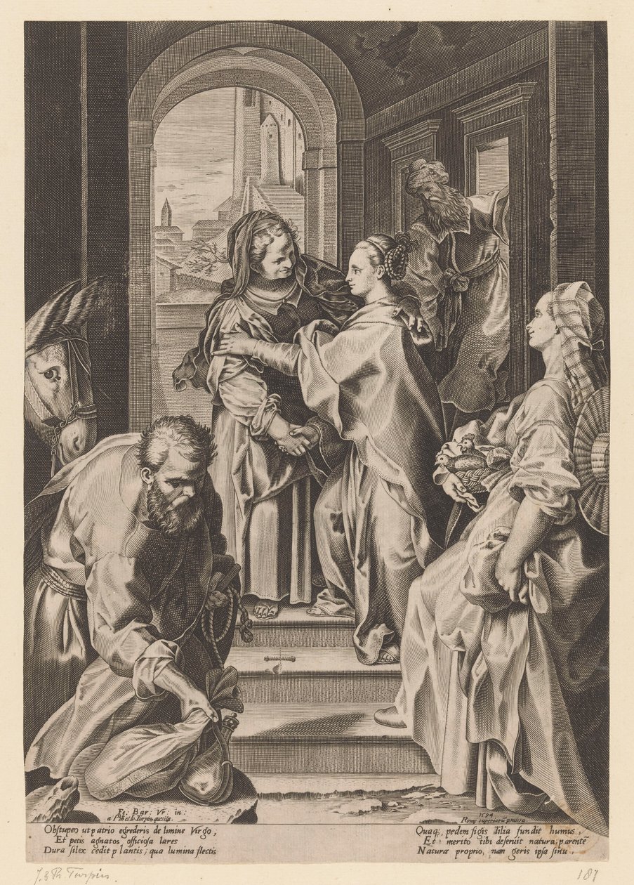 Visitatie door Jean Turpin