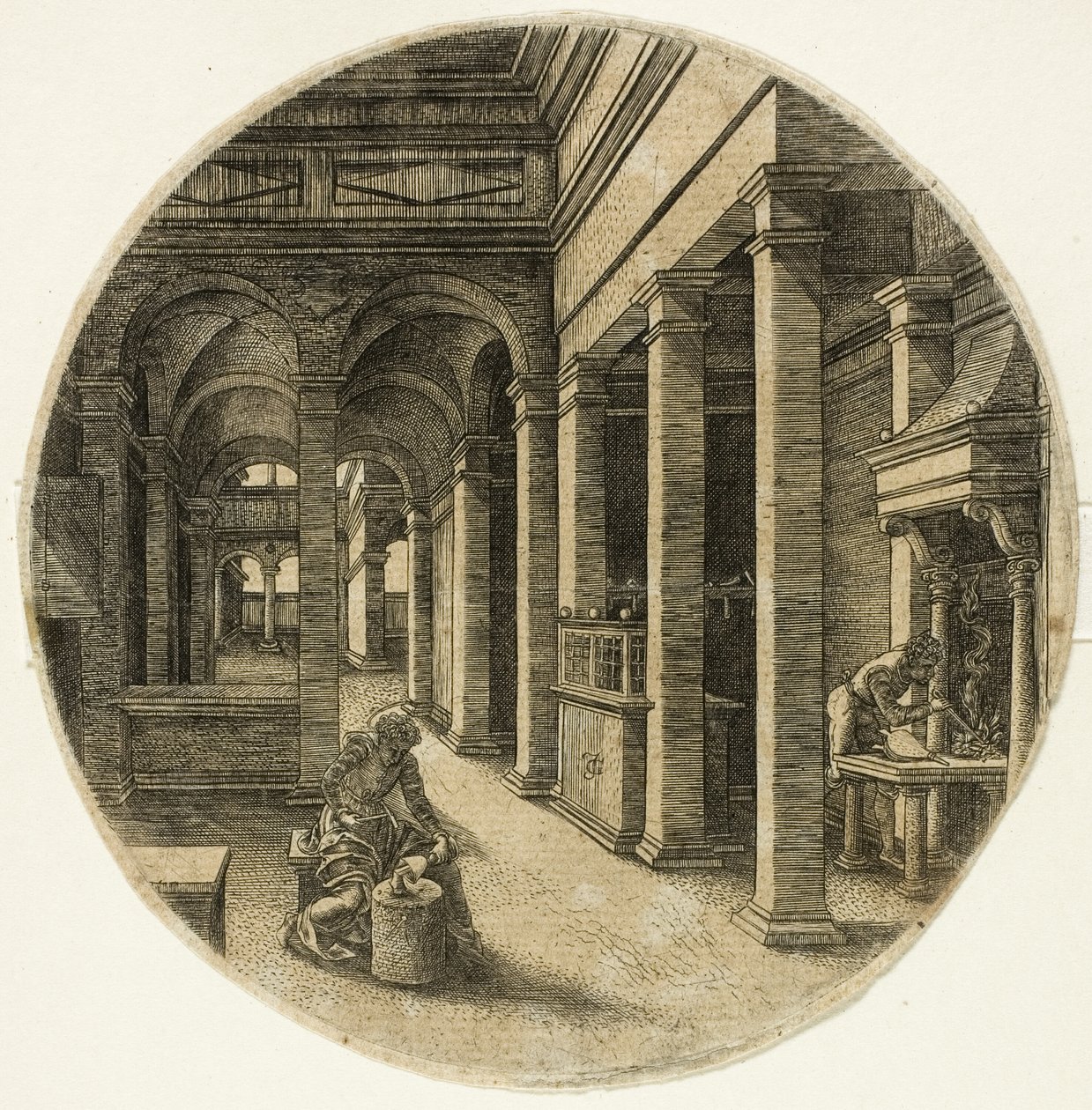 St. Eligius door Jean de Gourmont
