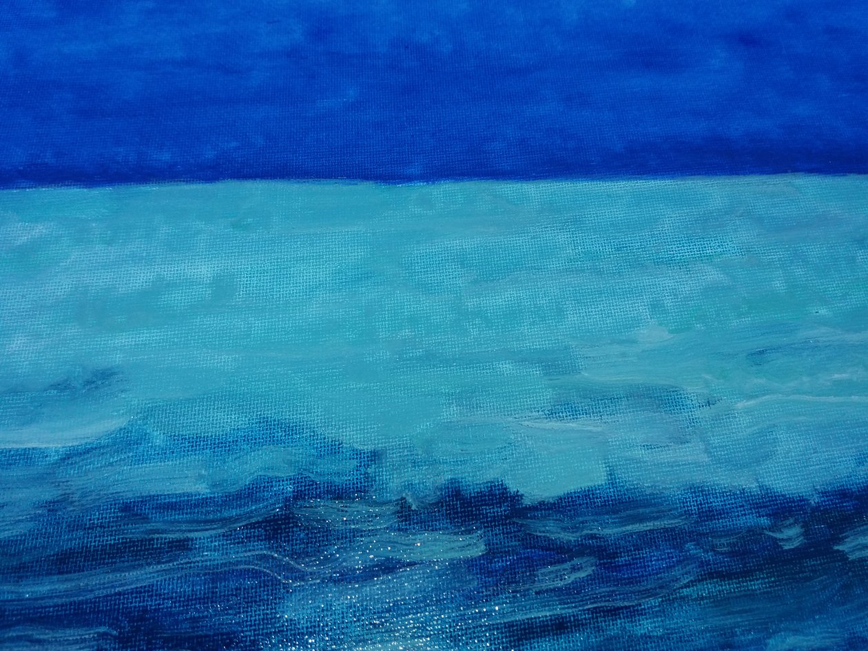 Nachtreflecties in het Meer door Jeannette Stein