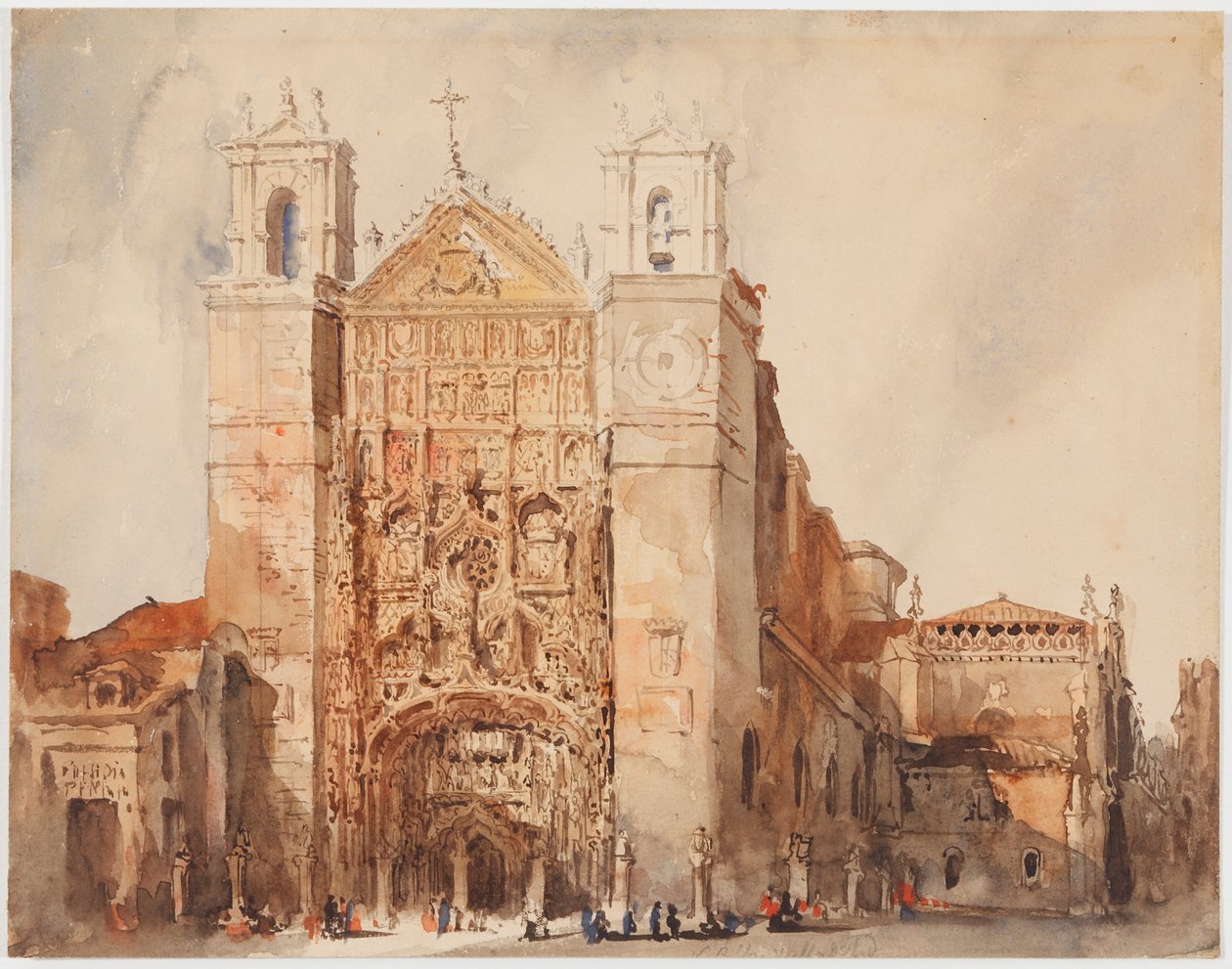 Kerk van Sint Paulus, Valladolid door Jenaro Pérez Villaamil