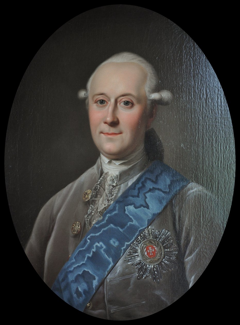 Graaf Andreas Peter Bernstorff, premier en hervormer door Jens Juel