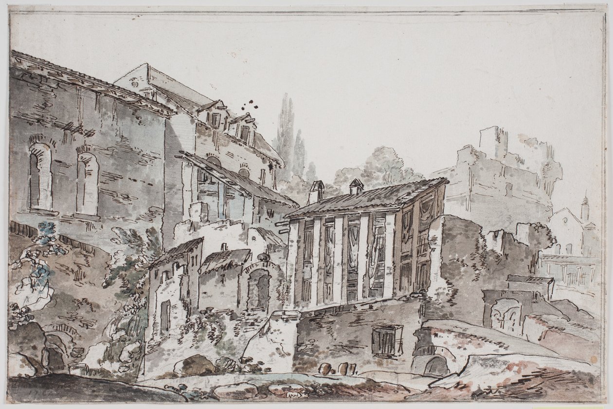 Architectuurcompositie, Rome door Jens Petersen Lund