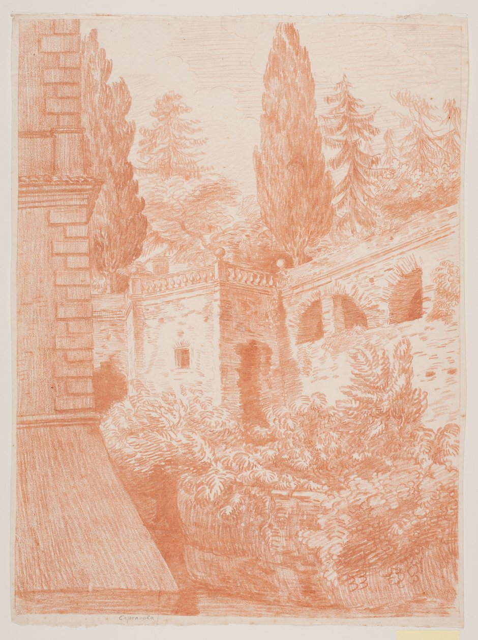 Tuin met architectuur. Caprarola door Jens Petersen Lund