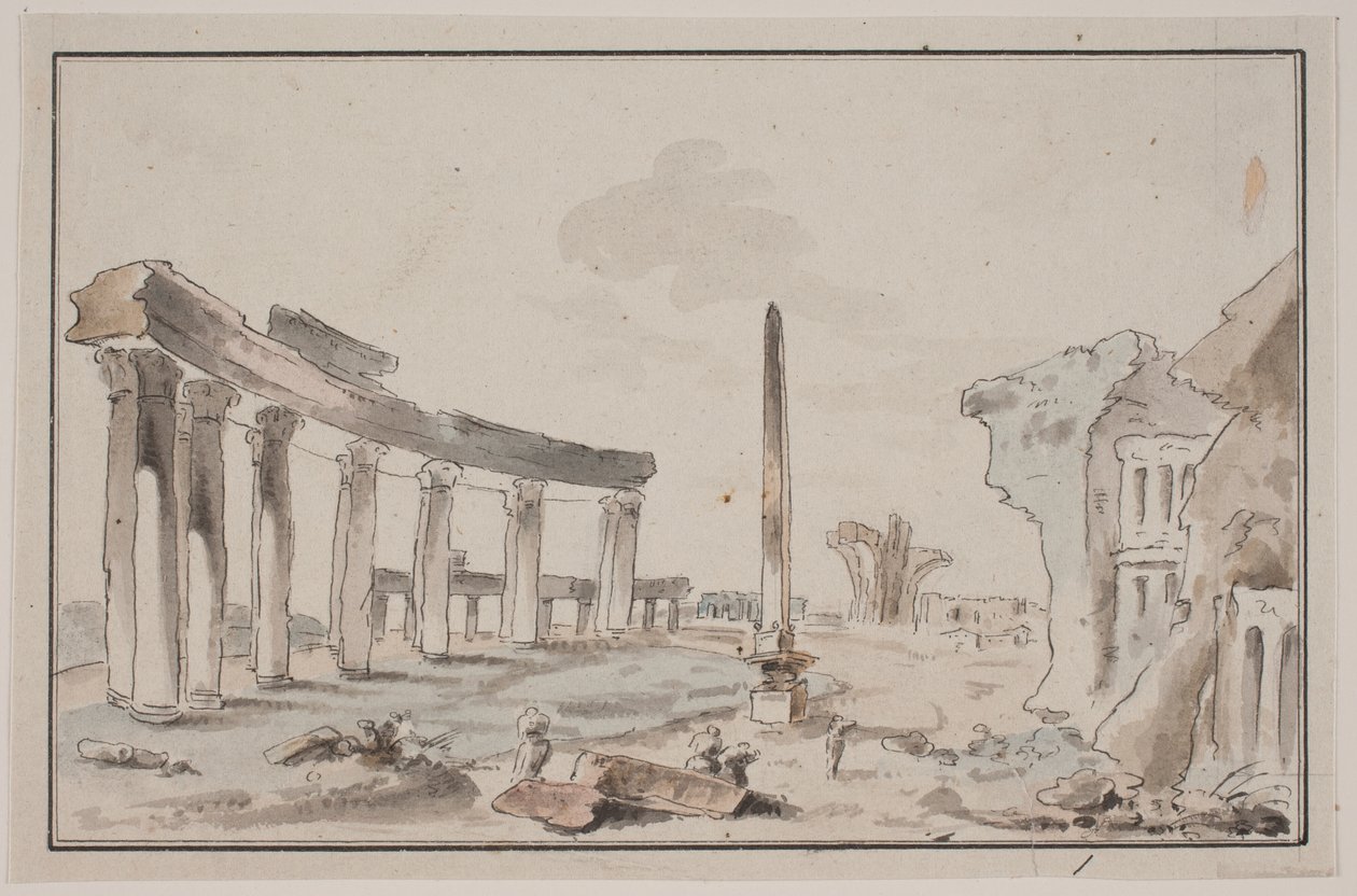 "Romeins" uitzicht door Jens Petersen Lund