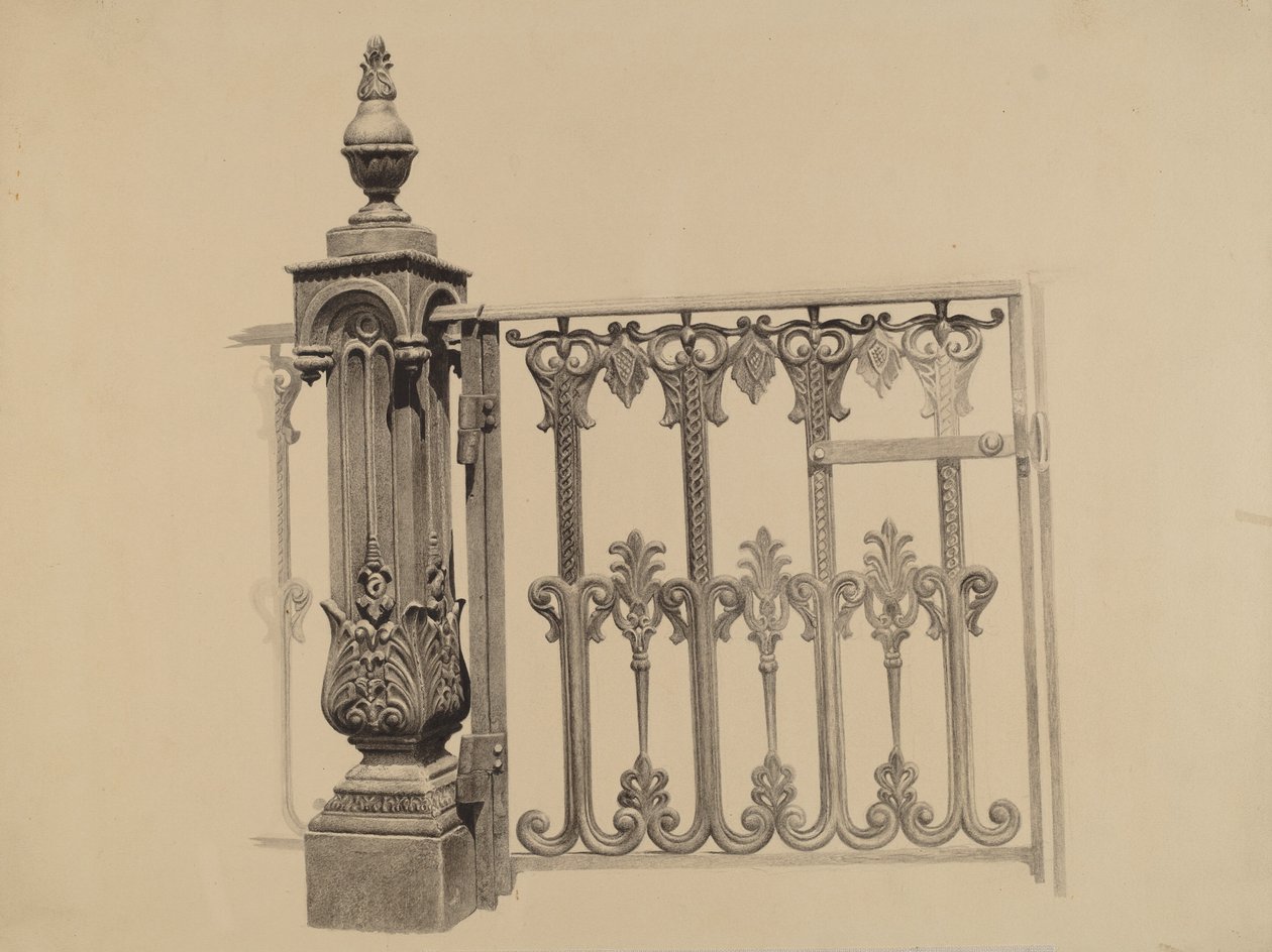 Poort en Poortpaal door Jerome Hoxie