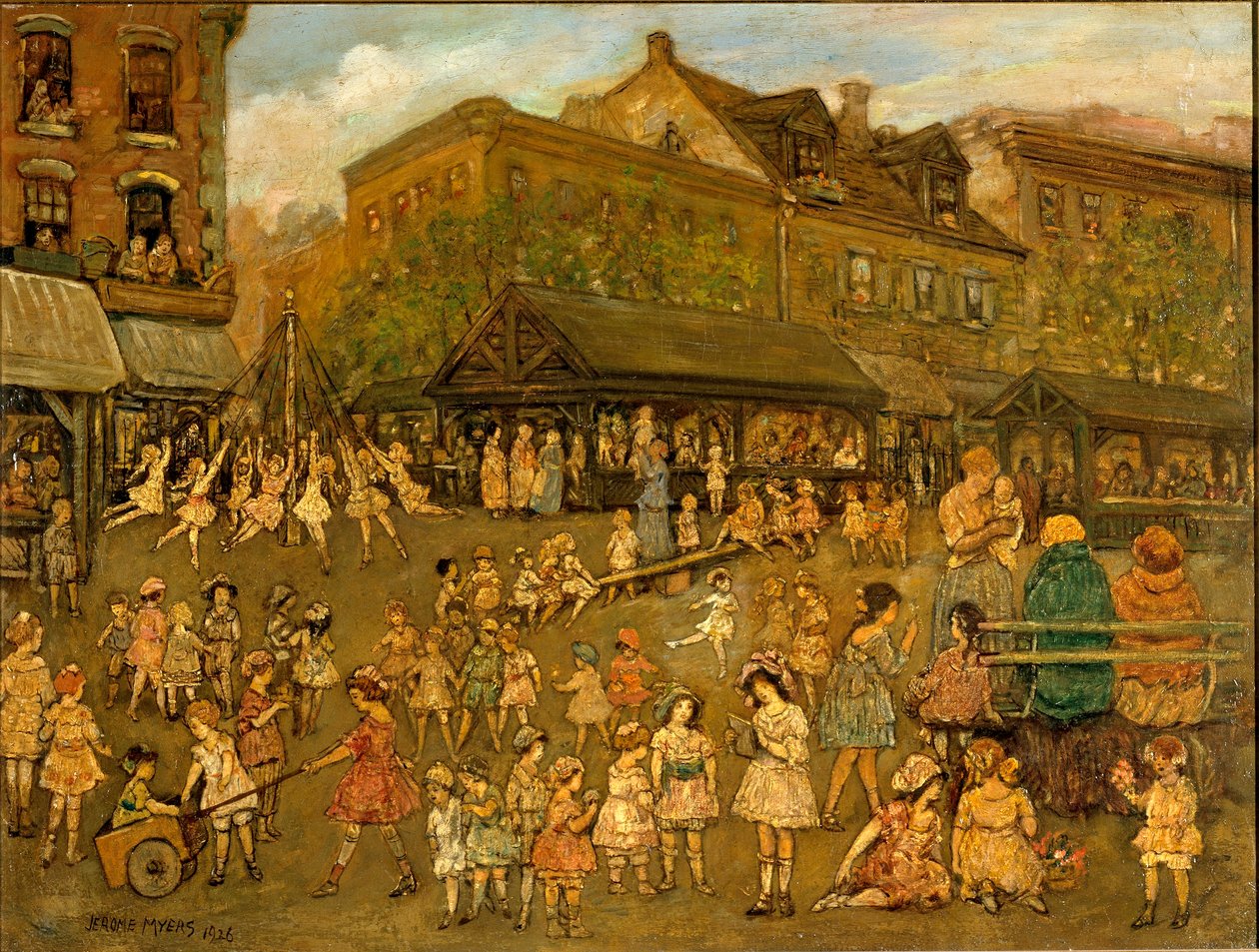 Het veld van vreugde door Jerome Myers