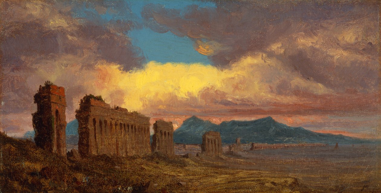 Romeins Aquaduct door Jervis McEntee