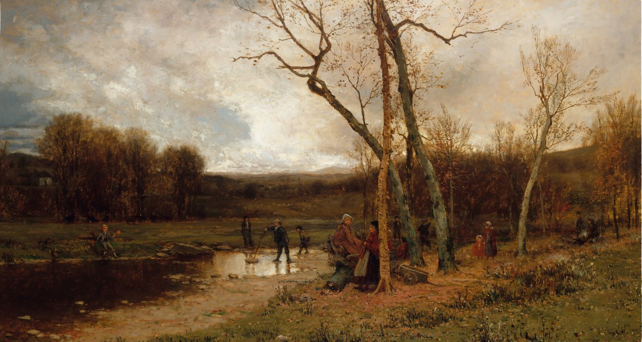 Zaterdagmiddag door Jervis McEntee