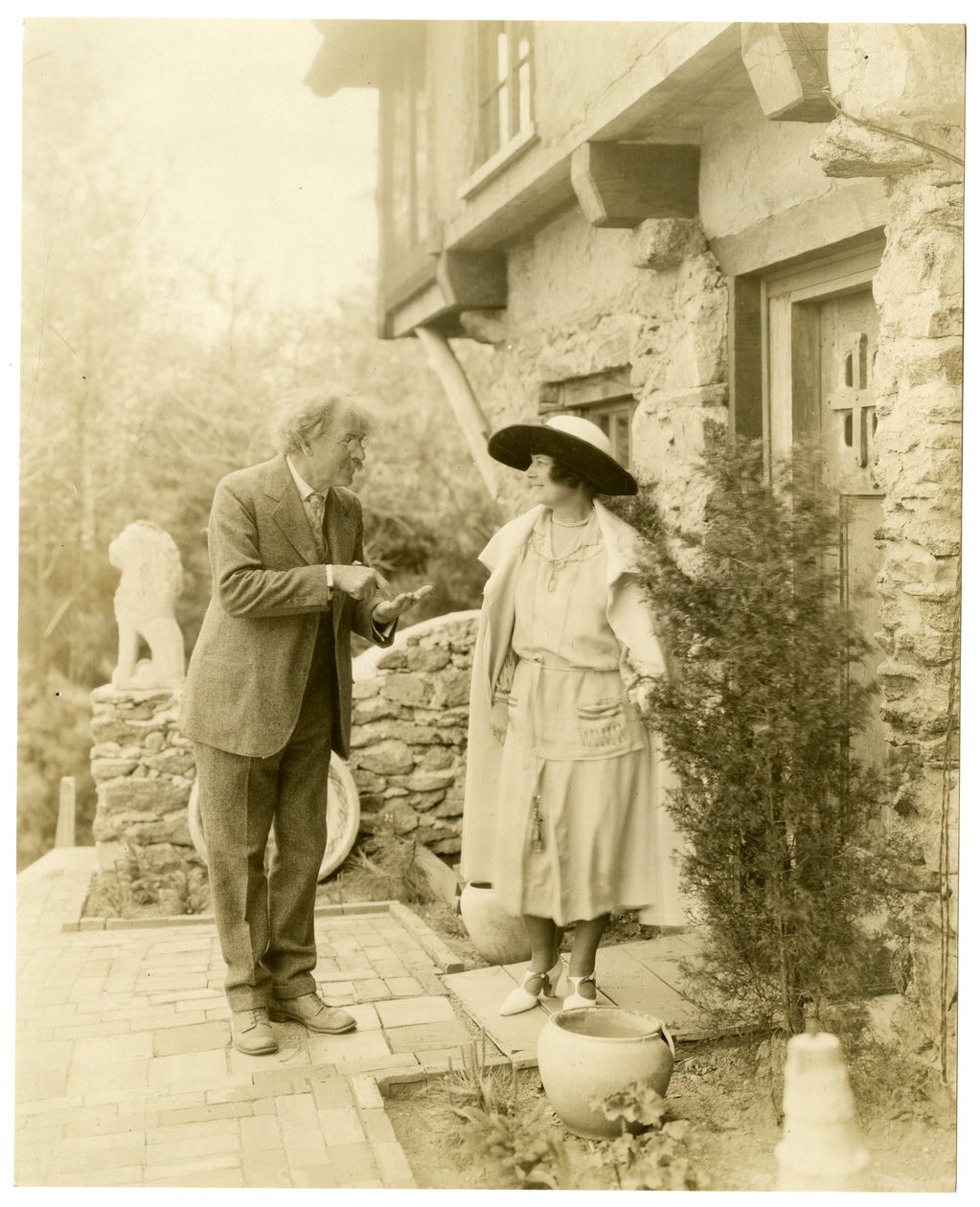 De heer en mevrouw Ernest Thompson Seton door Jessie Tarbox Beals