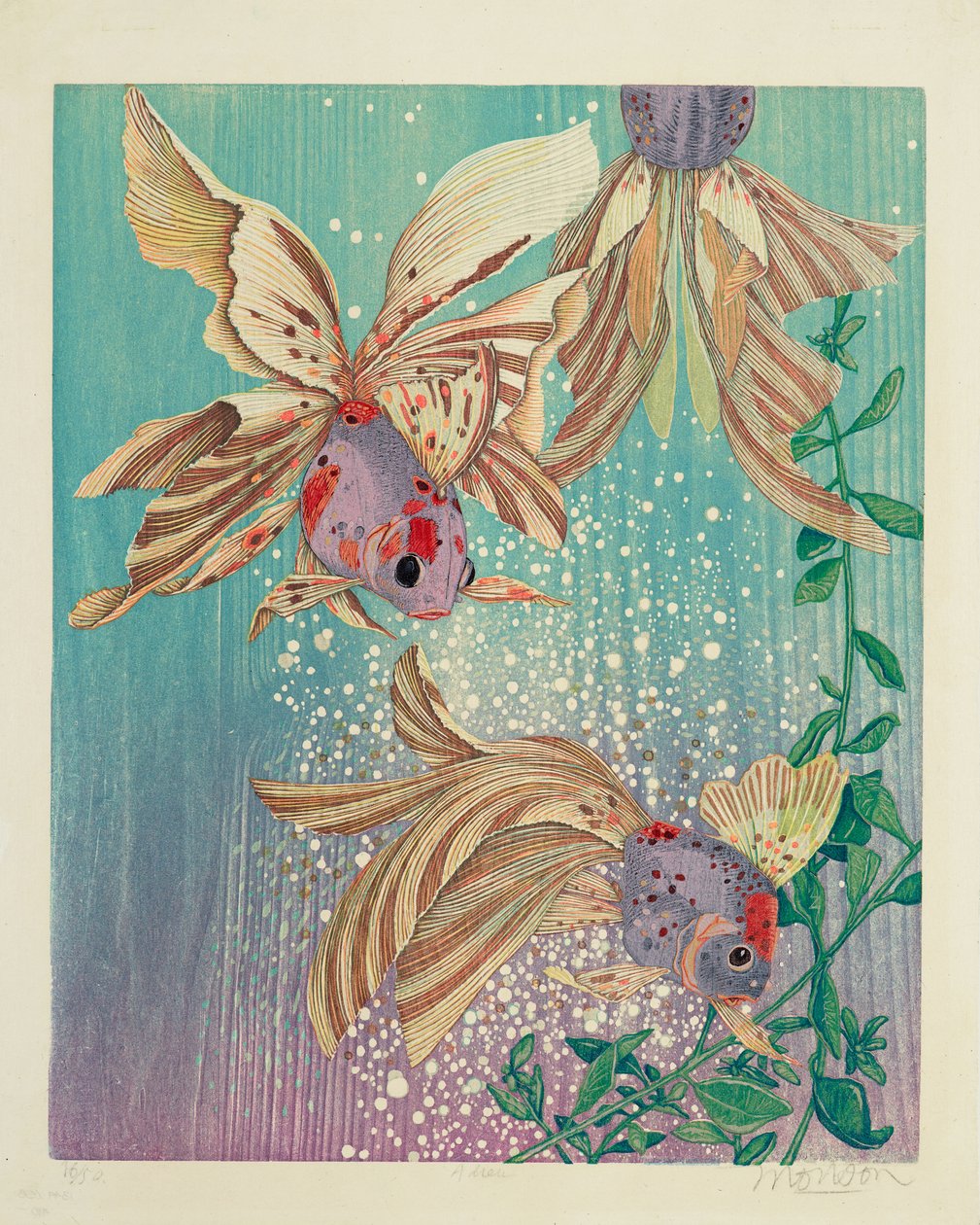 Adieu / Fantails door Jim Monson