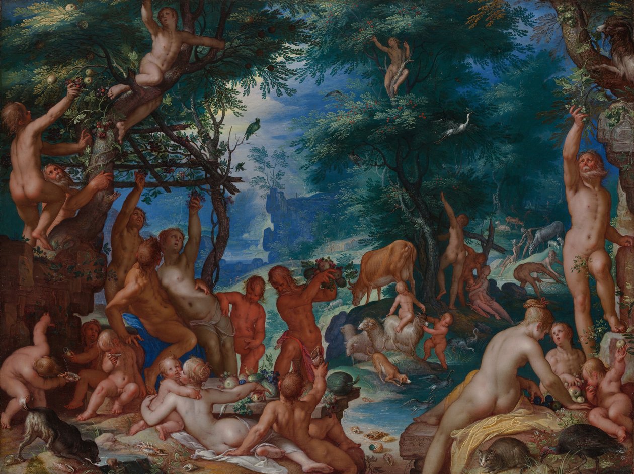 De Gouden Eeuw, 1605 door Joachim Anthonisz Wtewael