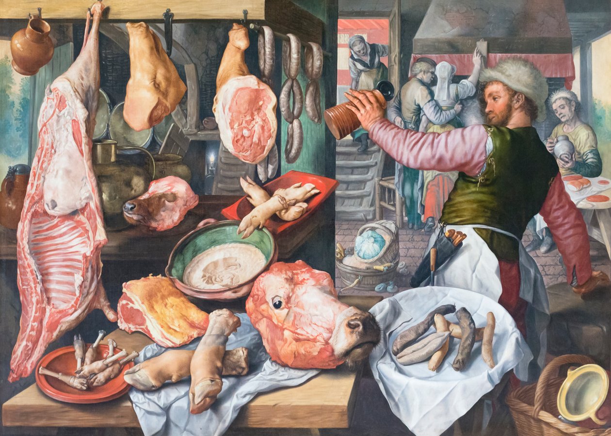 Slagerij door Joachim Beuckelaer