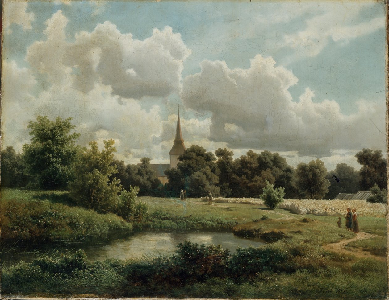 Eidsvoll Kerk door Joachim Frich