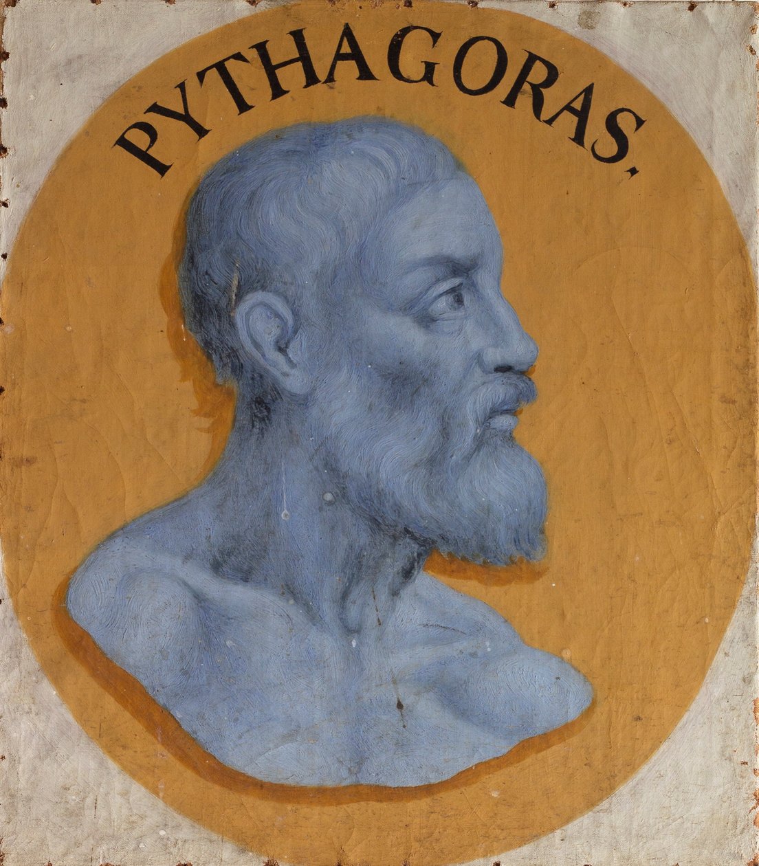 Pythagoras van Samos, ca. 1650-1660 door Joachim von Sandrart