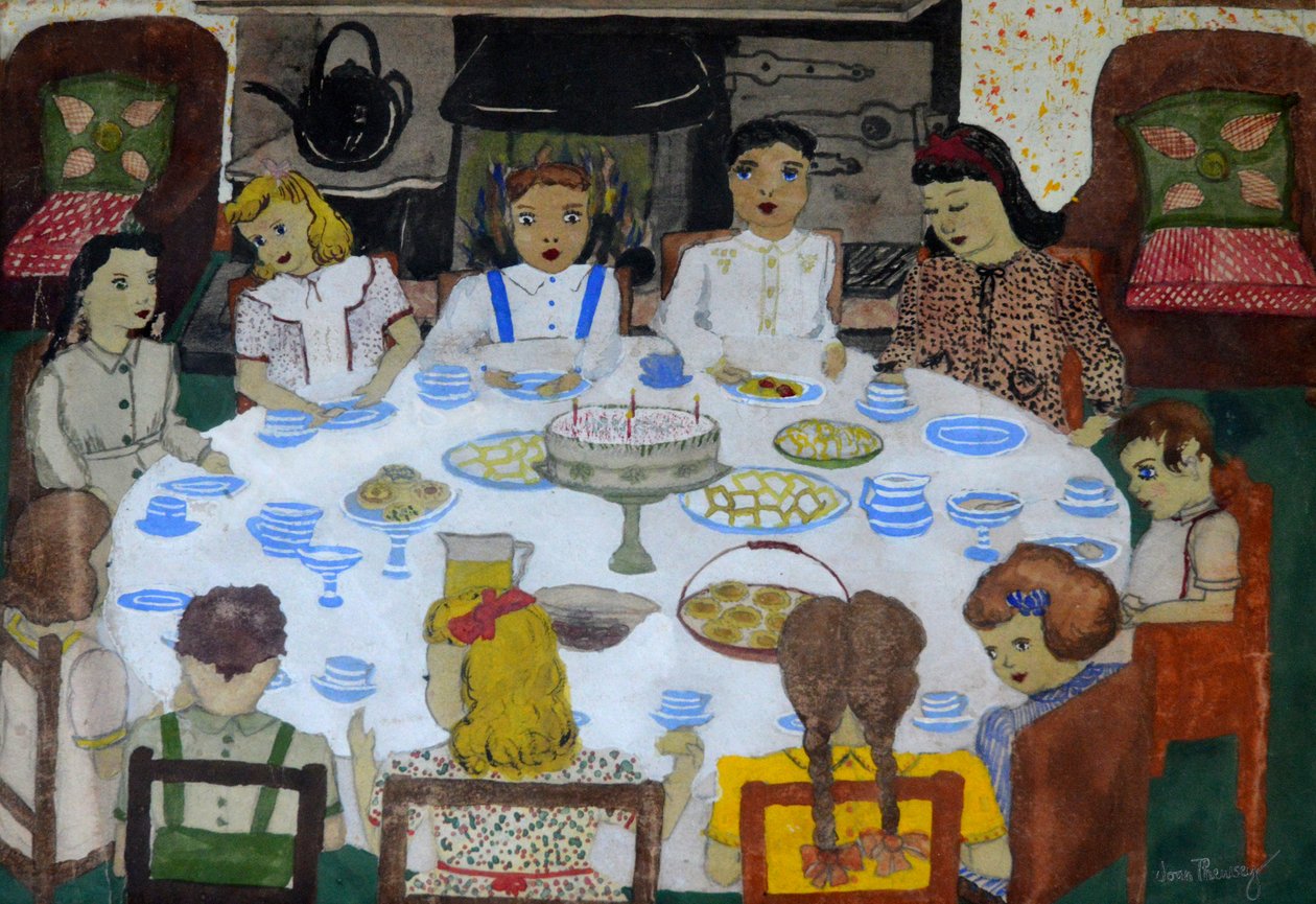 Kinderfeest, 1947 door Joan Thewsey