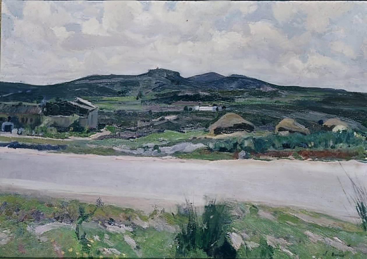 Landschap door Joaquim Mir i Trinxet