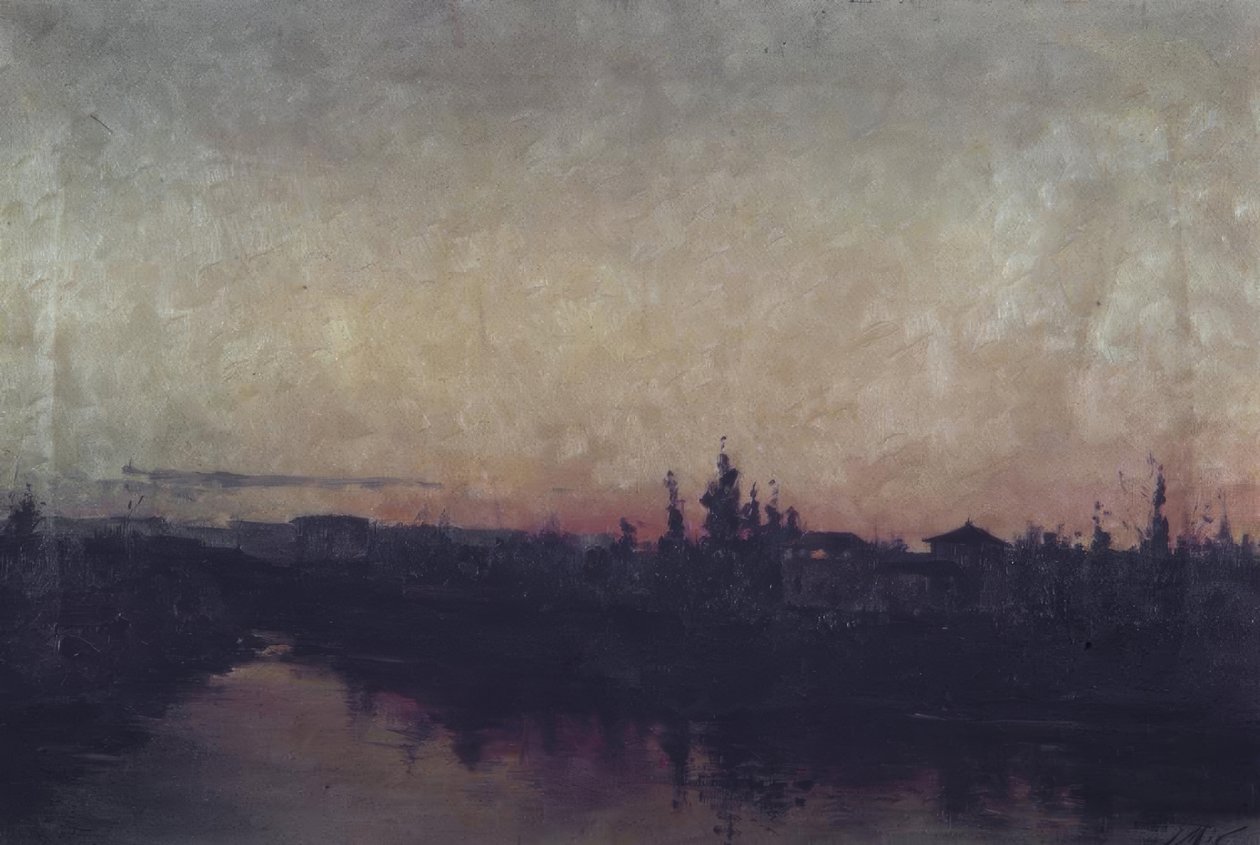 Landschap door Joaquim Mir i Trinxet