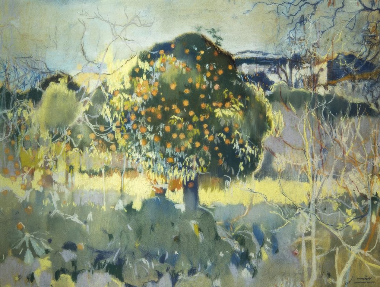 Landschap door Joaquim Mir i Trinxet