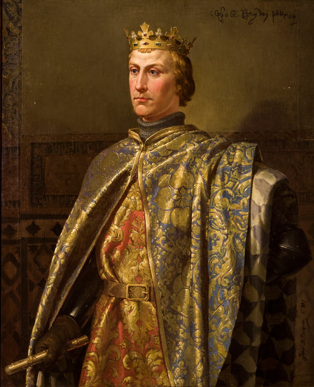 Pedro I van Castilië door Joaquín Domínguez Bécquer  
