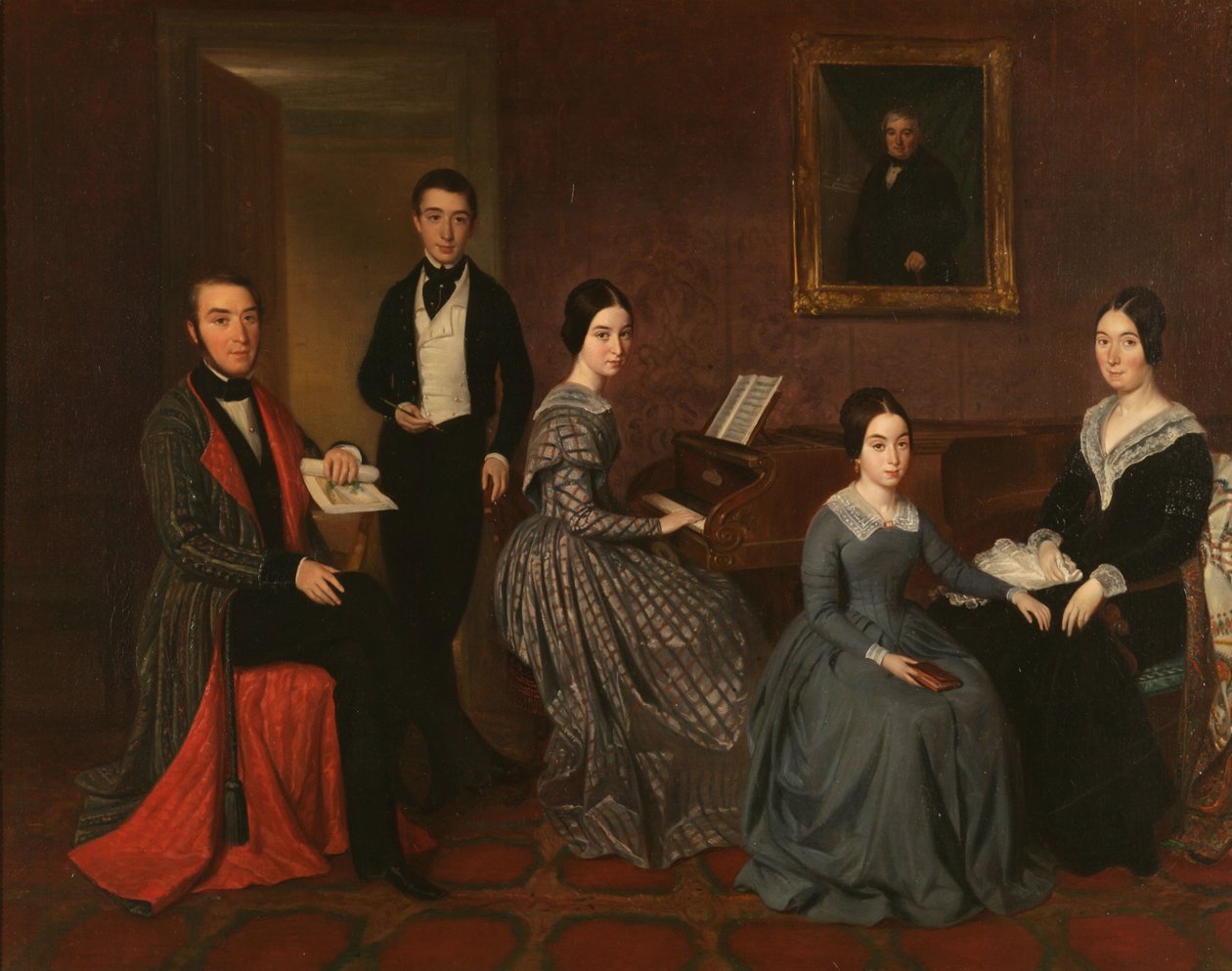 De Familie van Jorge Flaquer door Joaquim Espalter