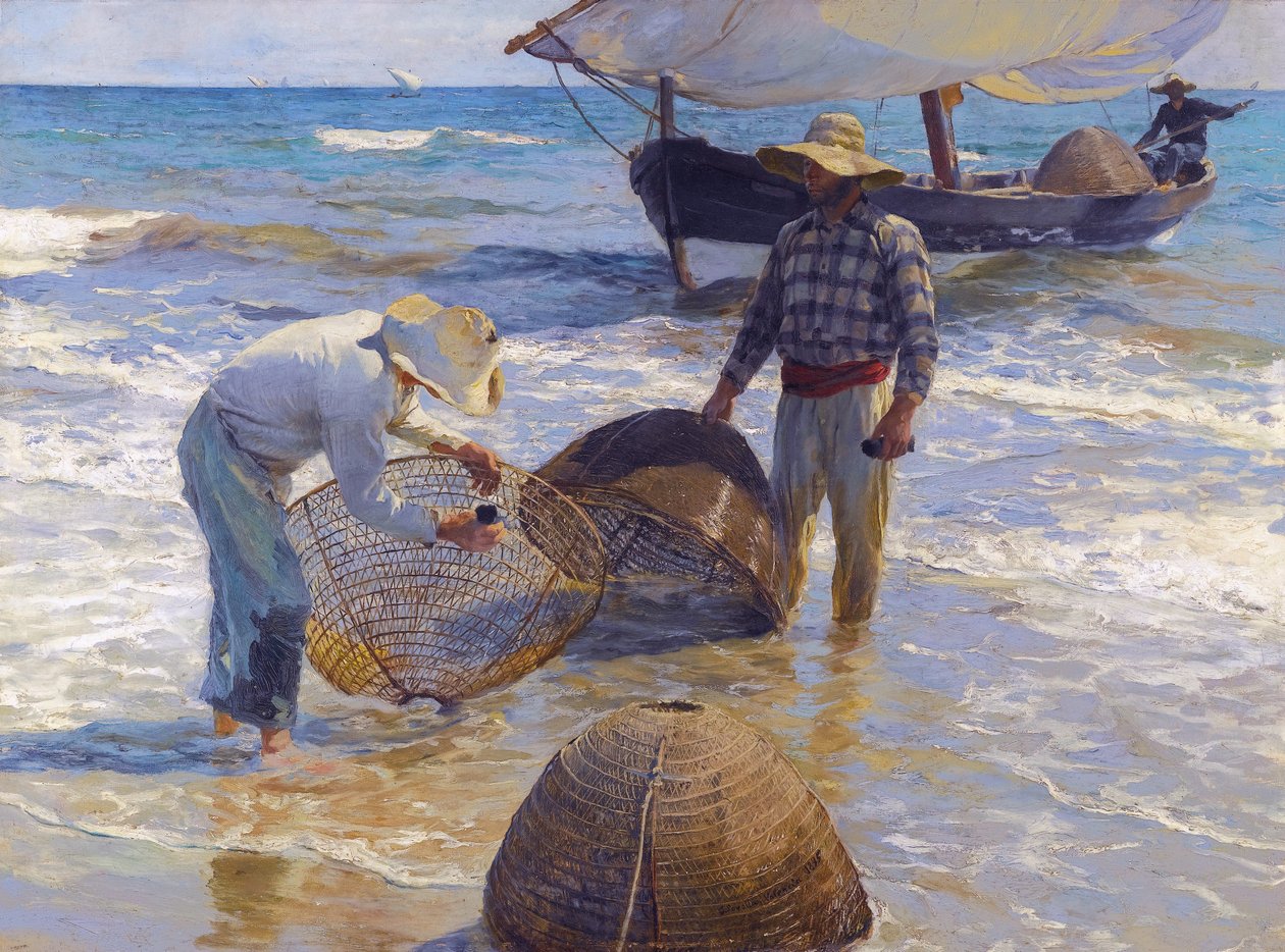 De Valenciaanse vissers door Joaquín Sorolla