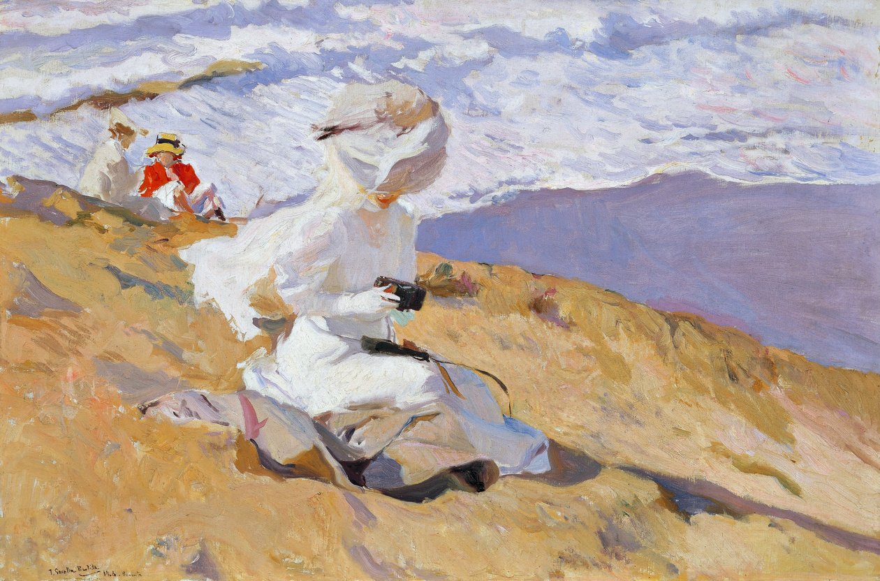 Het Moment Vangen door Joaquín Sorolla