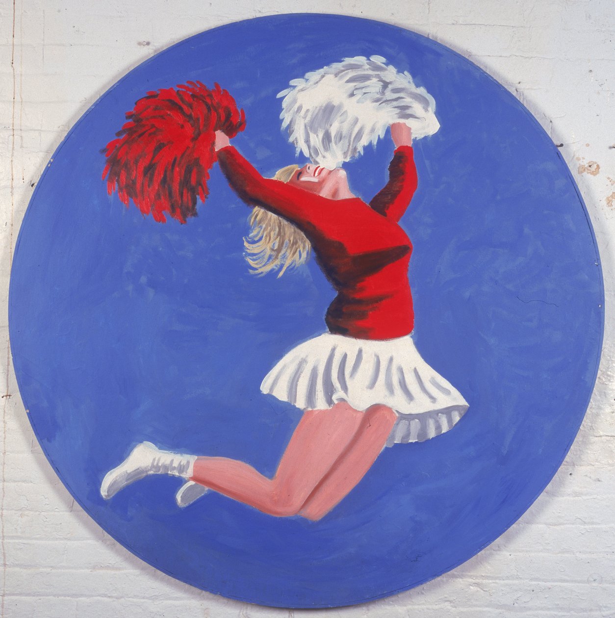 Cheerleader Tondo door Joe Heaps Nelson