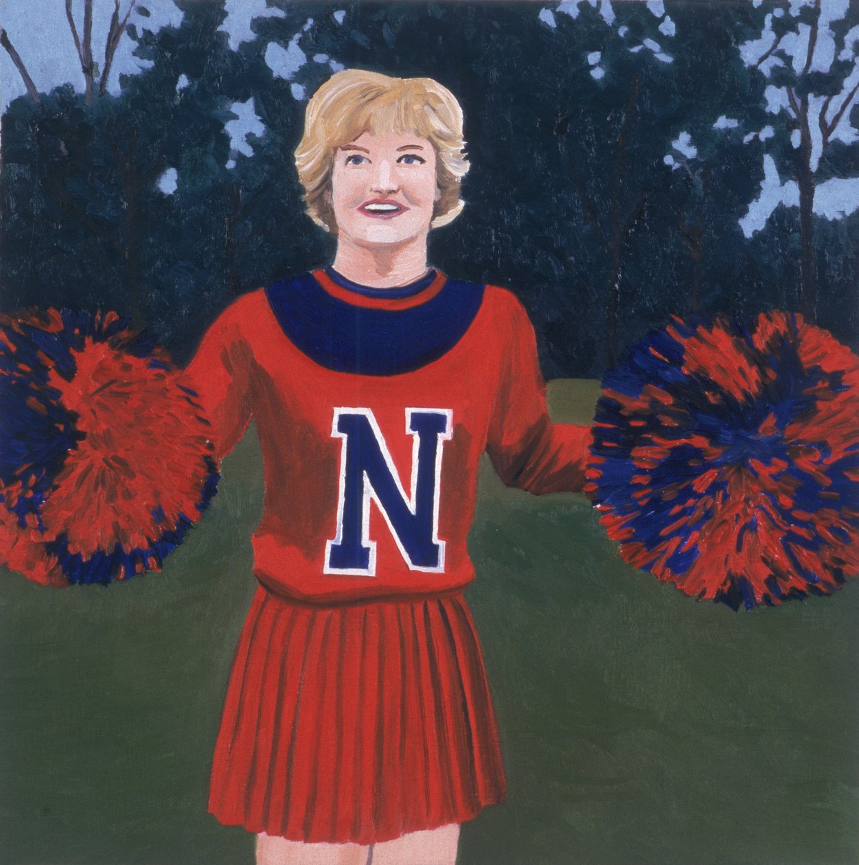 N Cheerleader, 2000 door Joe Heaps Nelson