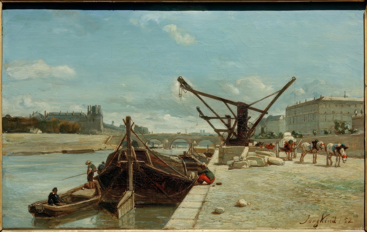 De Pont Royal, gezien vanaf de Quai d