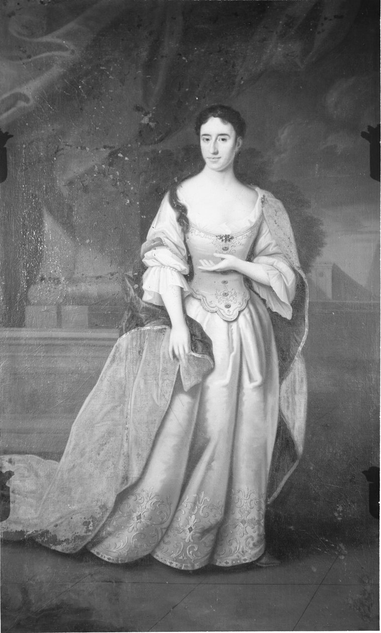 Henriette Nassau de Zuylestein door Johan George Colasius