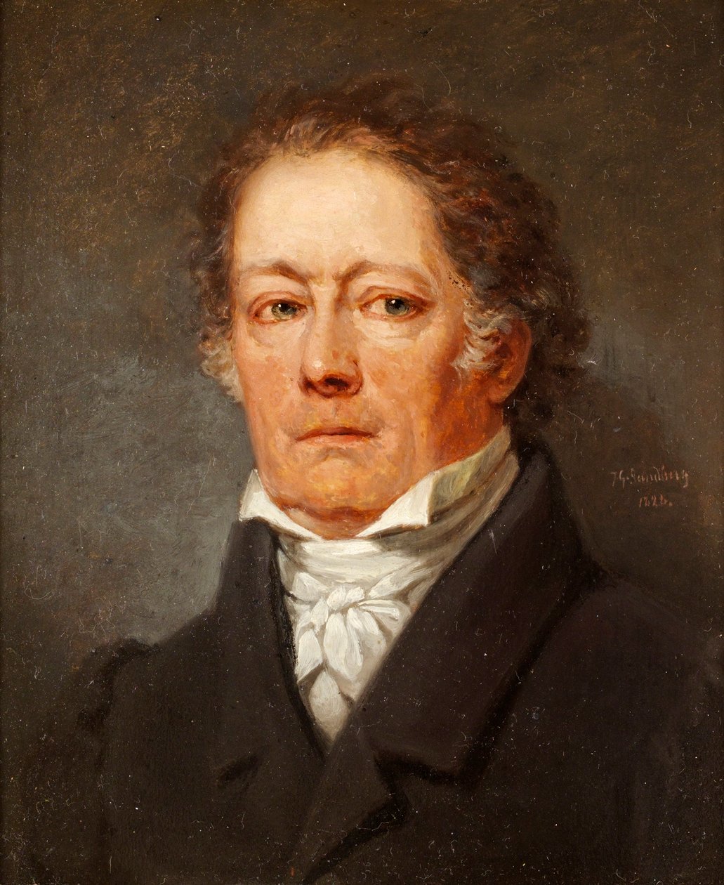 Prosten, Riksdagsmannen en Schrijver, Graaf Fredrik Bogislaus von Schwerin 1764-1834 door Johan Gustaf Sandberg