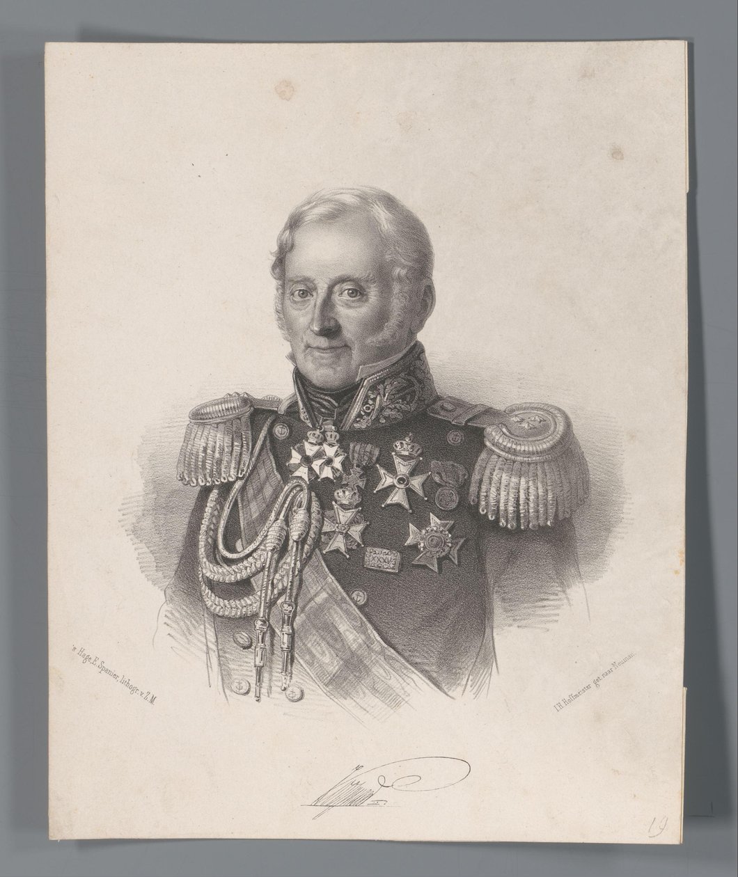 Portret van Jan Coenraad Koopman door Johan Hendrik Hoffmeister