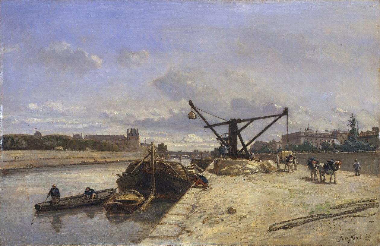 Uitzicht vanaf de Quai d