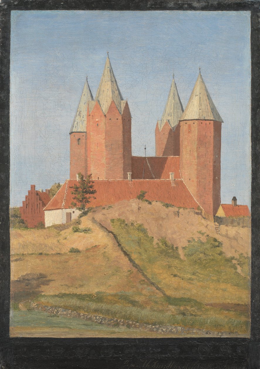Kalundborg Kerk door Johan Thomas Lundbye
