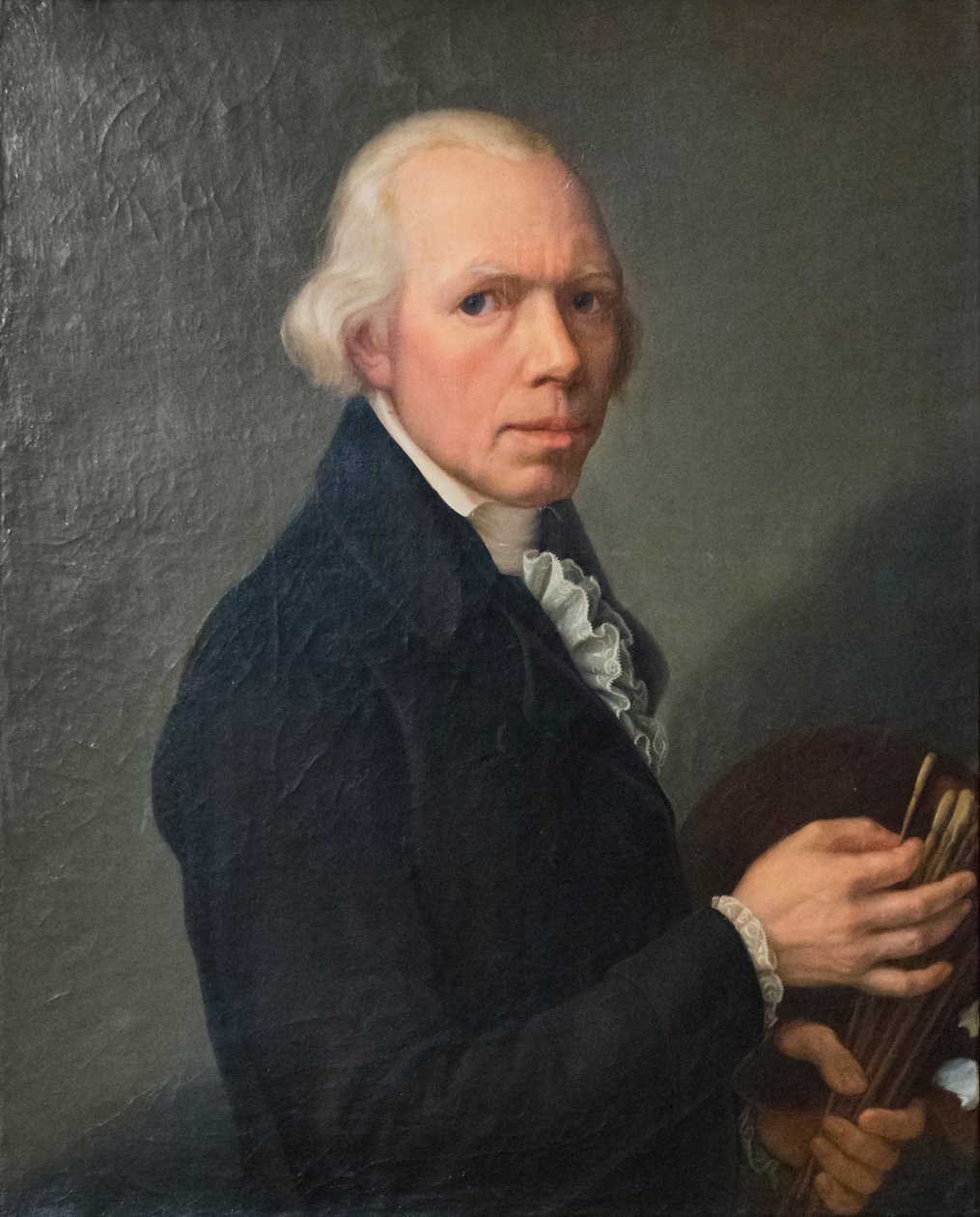 Zelfportret door Johan Wenzel Peter