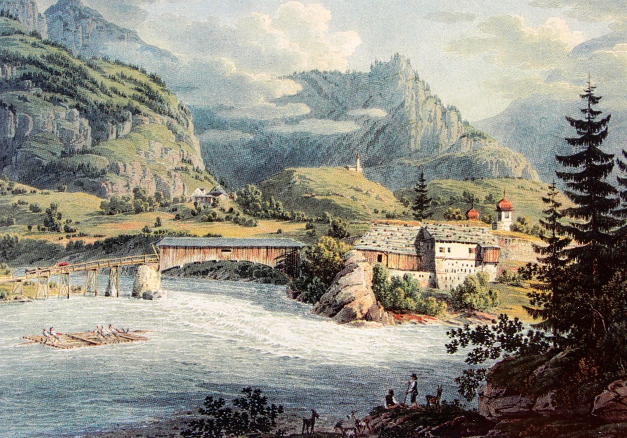 Reichenau door Johann Jakob Meyer
