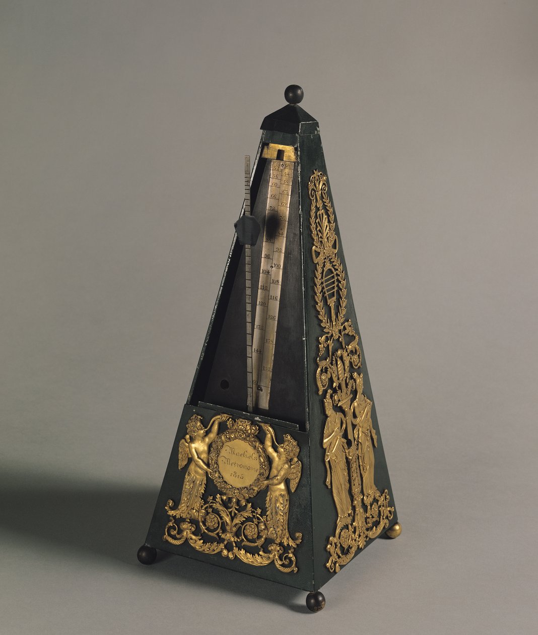 Piramidale metronoom, 1815 door Johann Nepomuk Maelzel or Malzel