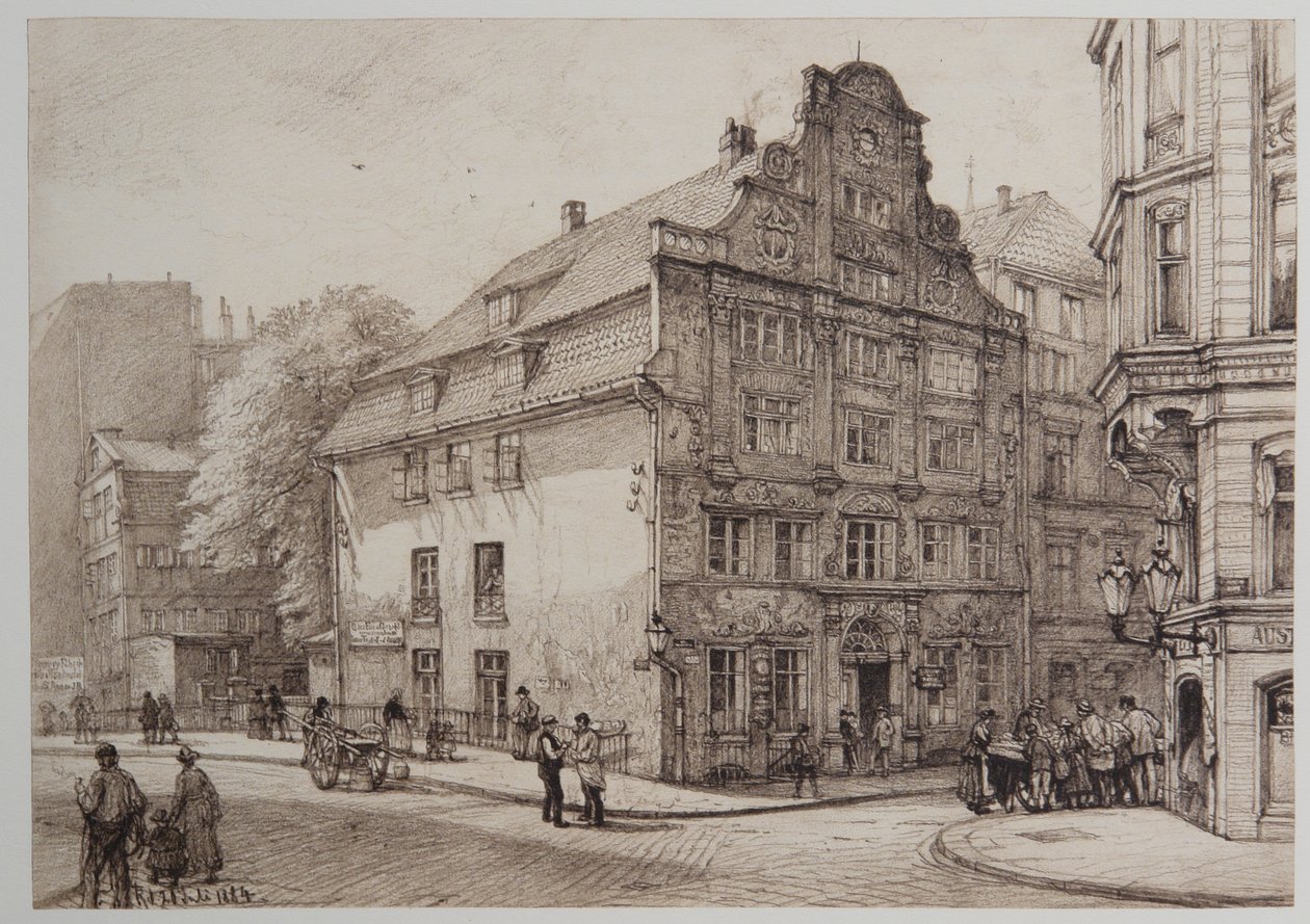Alte-Gröningerstraße-20 door Johann Theobald Riefesell