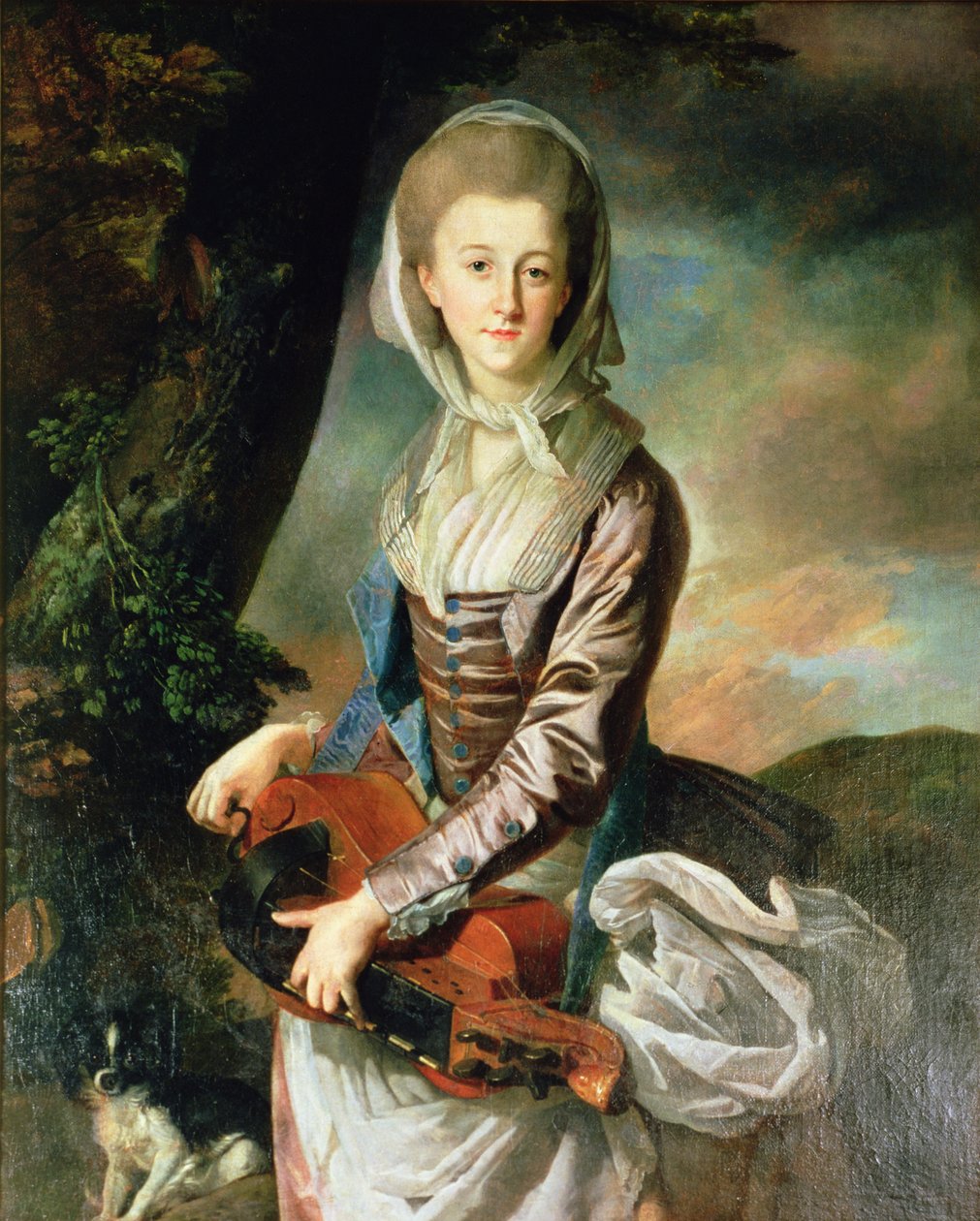 Miss Anne Gore als een Savoyarde, 1774 door Johan Joseph Zoffany