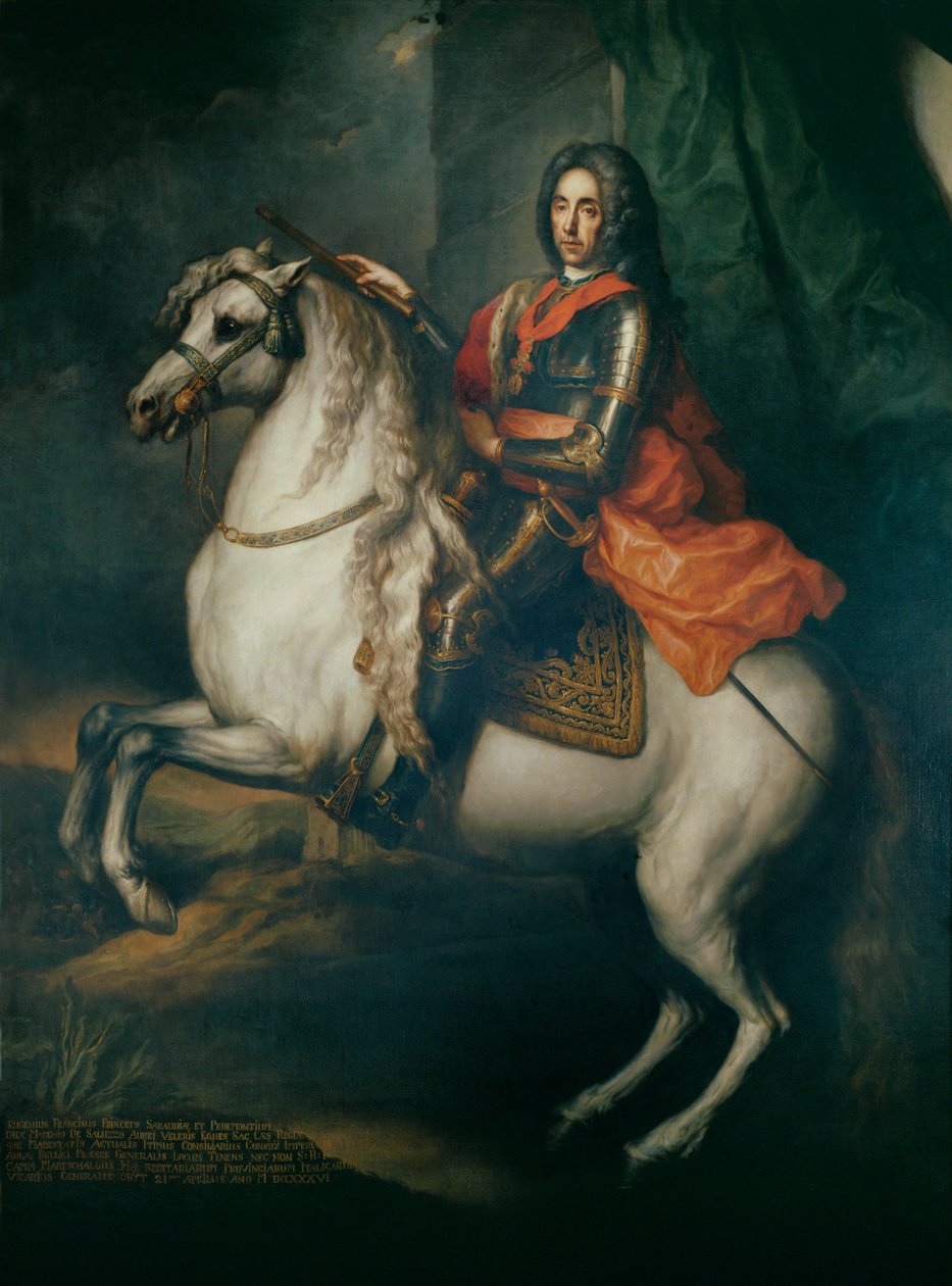 Eugene van Savoye, prins, grootste generaal ... door Johann Gottfried Auerbach