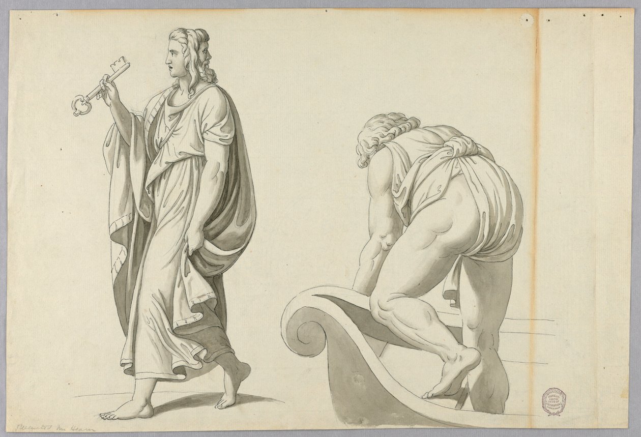 Voorzichtigheid door Johann August Nahl the Younger