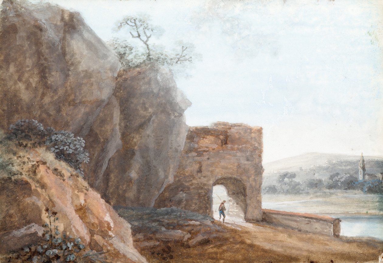 Landschap door Johann Christian Brand