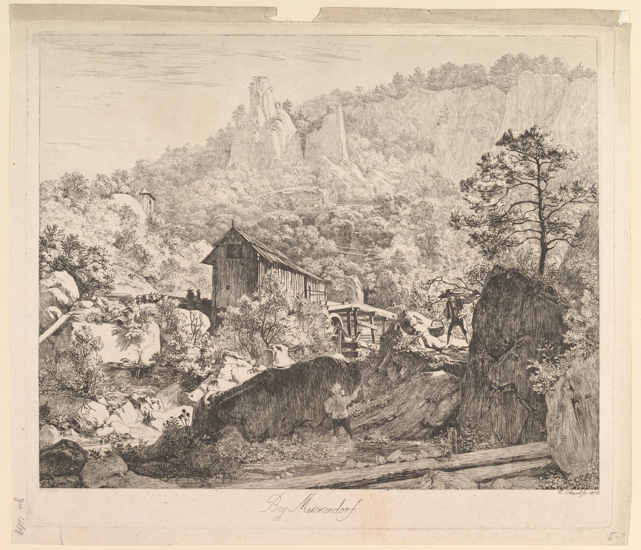 Rond Muckendorf door Johann Christian Erhard