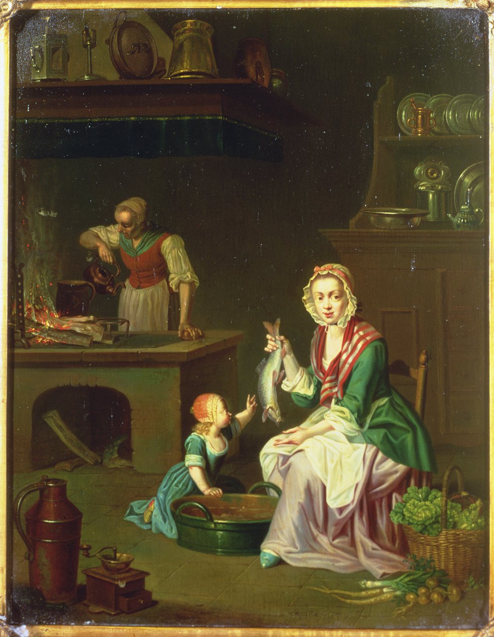 Onbekend beeld door Johann Daniel Bager
